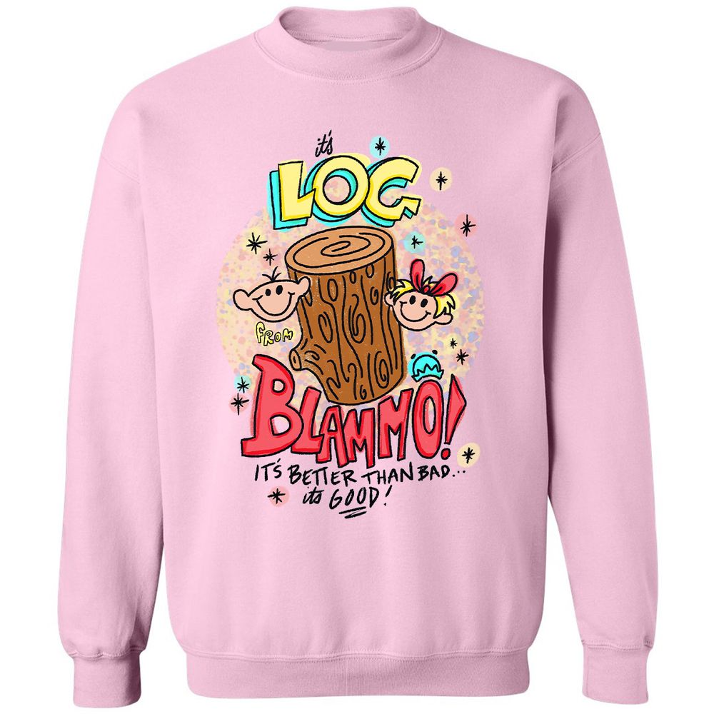Classic Unisex Sweatshirt - KZD8S4GQ - Light Pink - 3