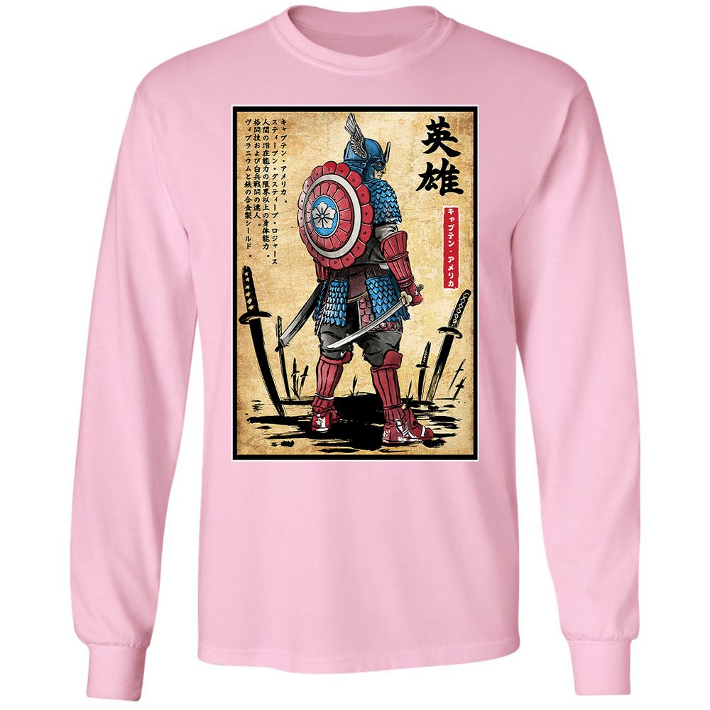 Long Sleeve T-Shirt - ZEN5APR8 - Light Pink - 3