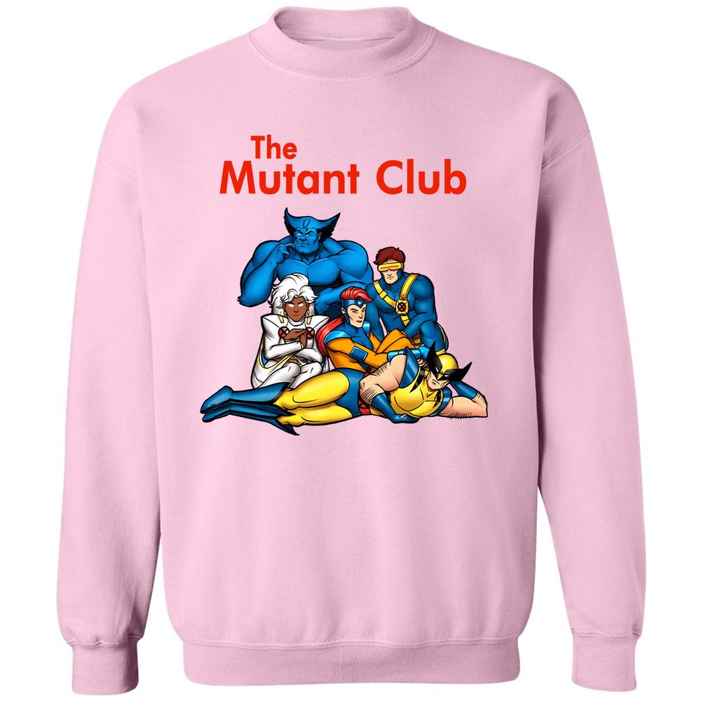 Classic Unisex Sweatshirt - YXQHZERJ - Light Pink - 3