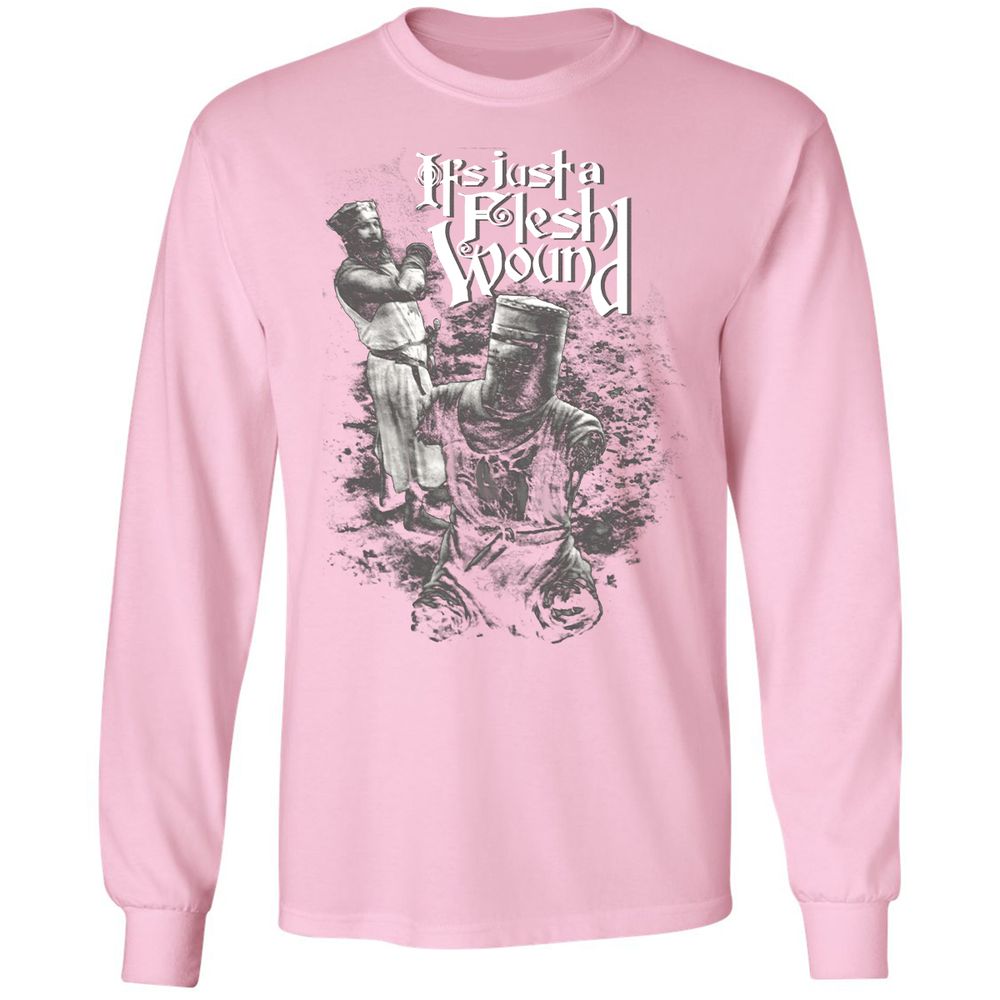 Long Sleeve T-Shirt - XZWL3Y3P - Light Pink - 3