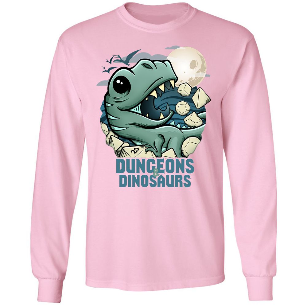 Long Sleeve T-Shirt - 1WASX6RH - Light Pink - 3