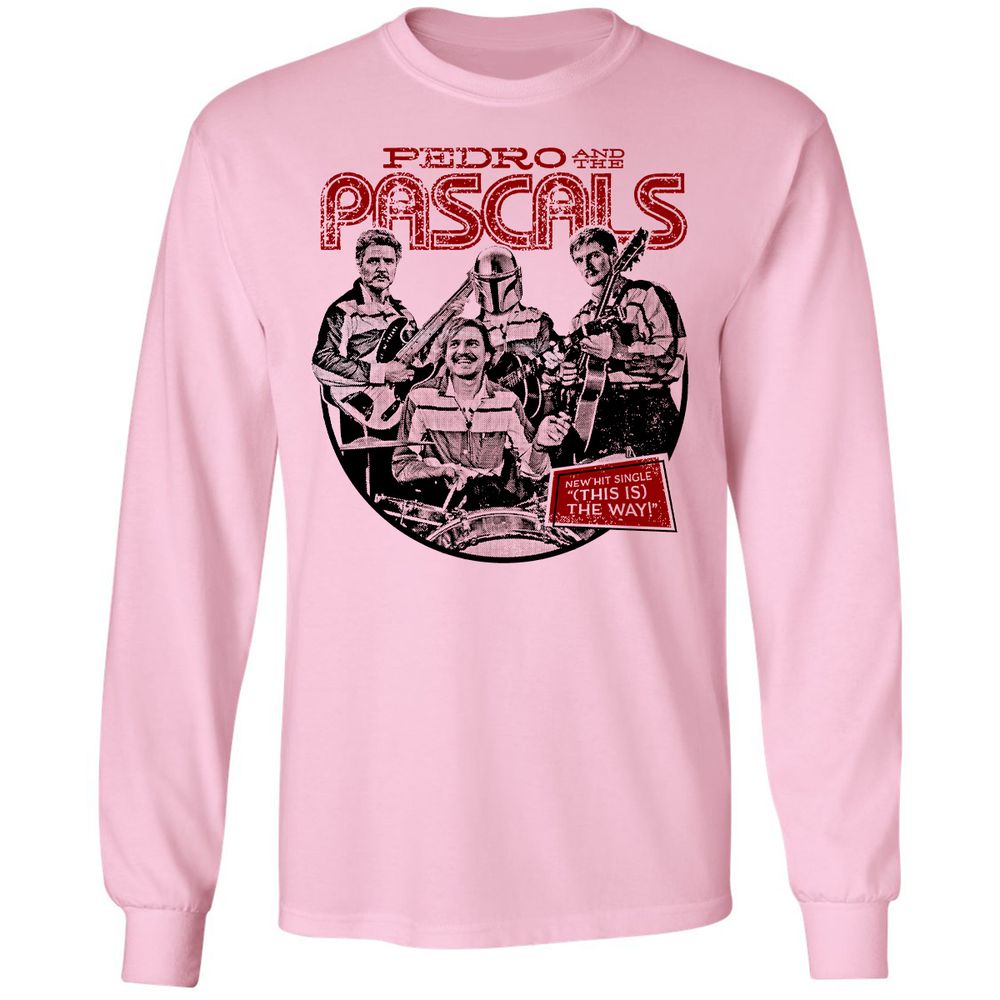 Long Sleeve T-Shirt - ZGDR35GH - Light Pink - 3