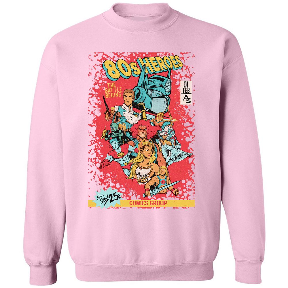 Classic Unisex Sweatshirt - AV1RHPVA - Light Pink - 3