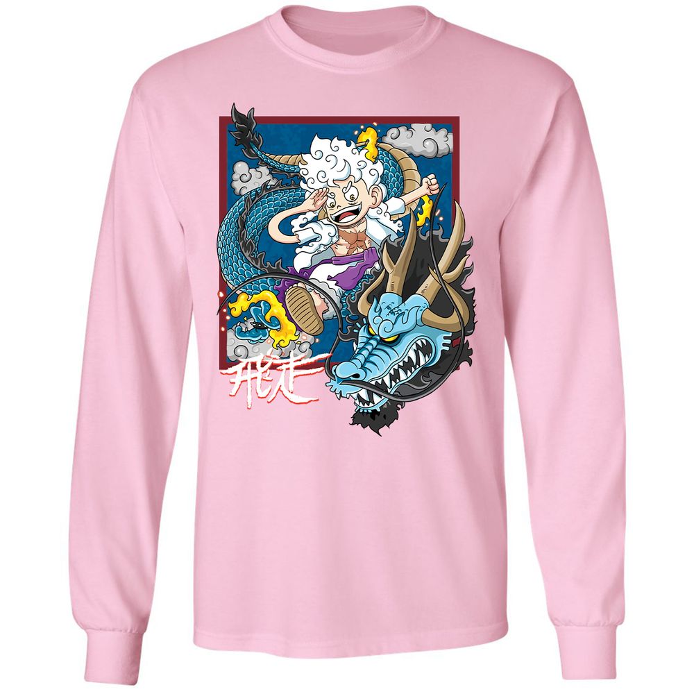 Long Sleeve T-Shirt - FH91H2Y5 - Light Pink - 3
