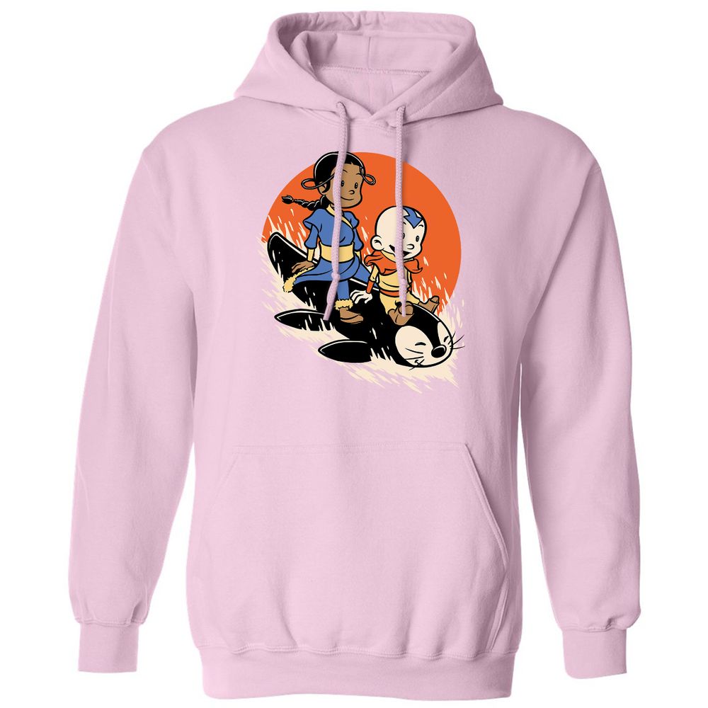 Classic Unisex Hoodie - TE9F5URM - Light Pink - 3