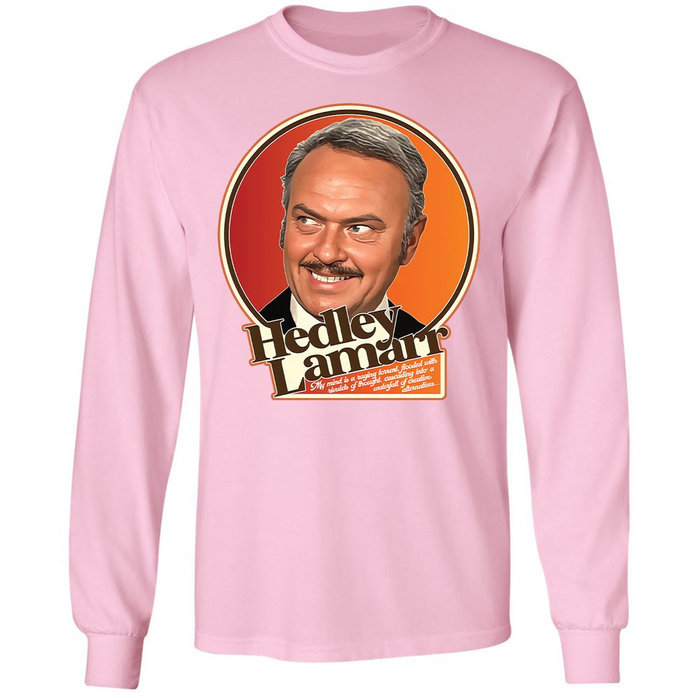 Long Sleeve T-Shirt - RTZXHZPM - Light Pink - 3