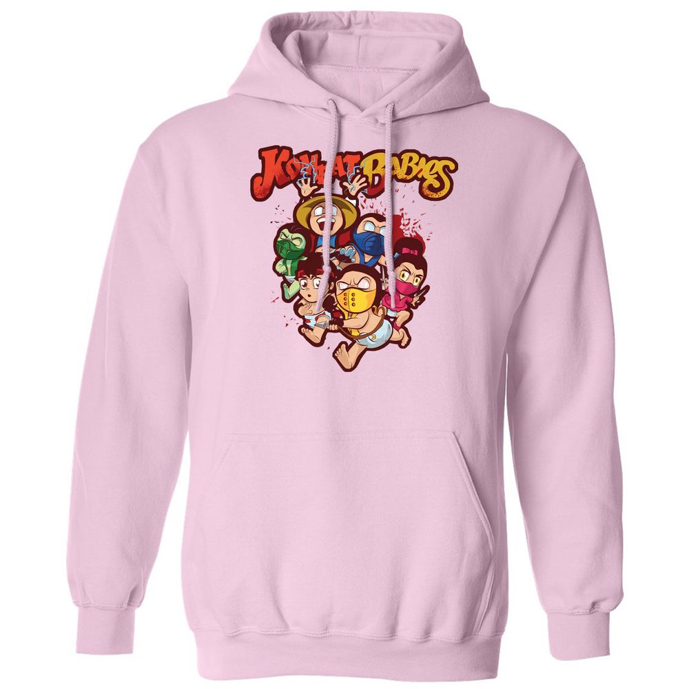 Classic Unisex Hoodie - 1TT731HV - Light Pink - 3