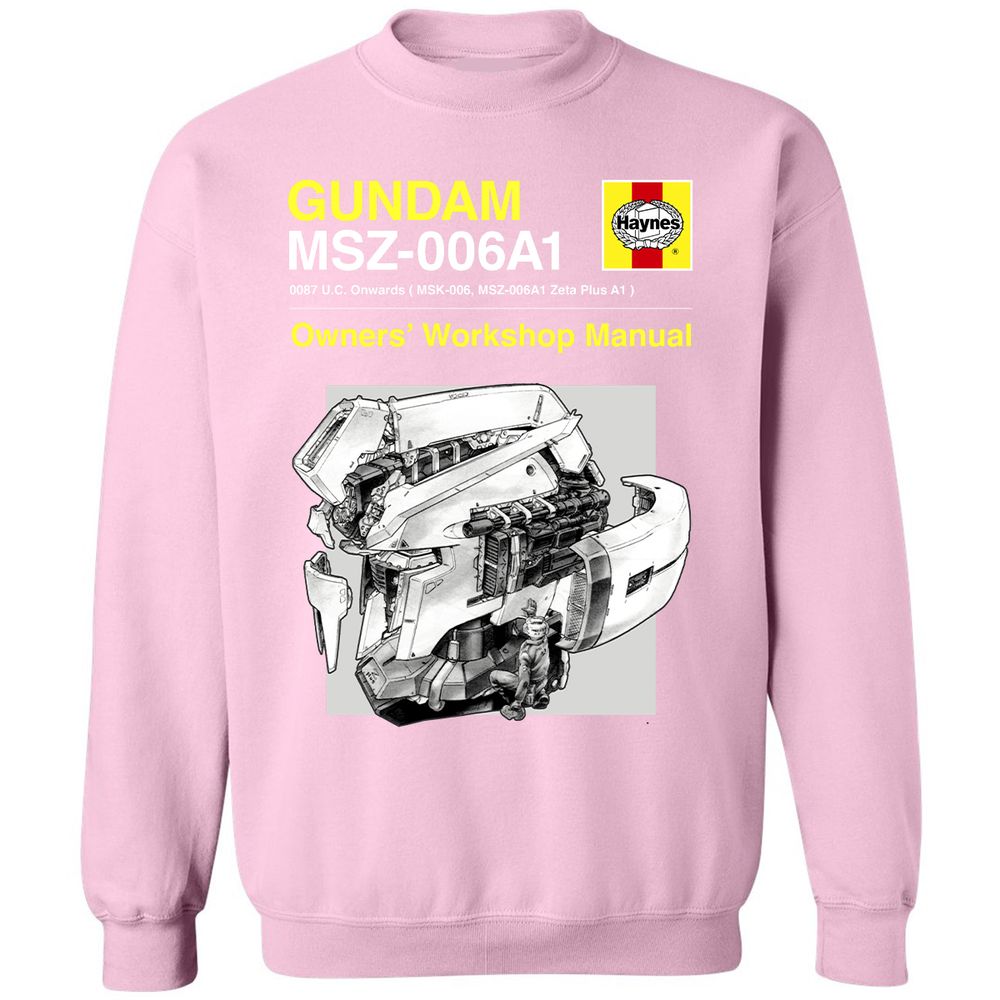 Classic Unisex Sweatshirt - TZWX7M6X - Light Pink - 3