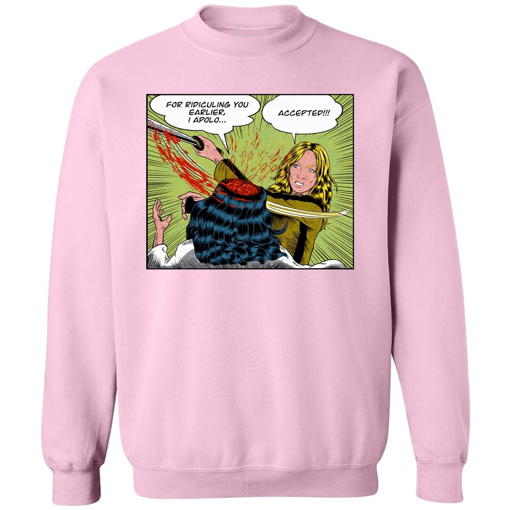 Classic Unisex Sweatshirt - 3F6BTK8R - Light Pink - 3