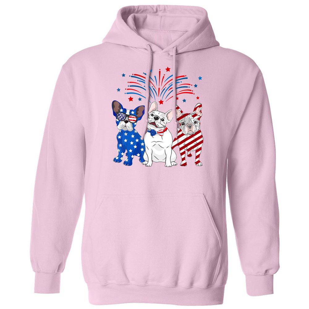 Classic Unisex Hoodie - PEFJLRAM - Light Pink - 3