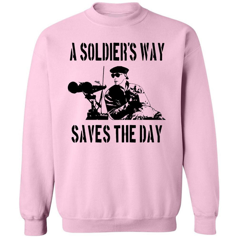 Classic Unisex Sweatshirt - 8KCJ3TSV - Light Pink - 3