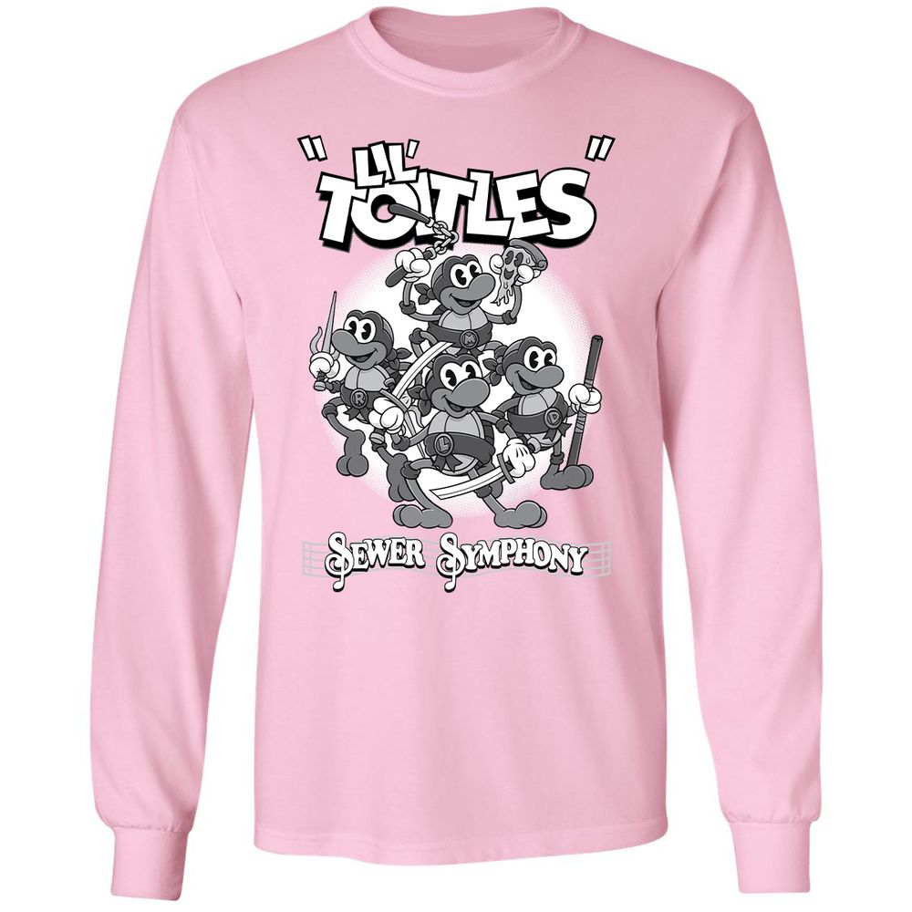 Long Sleeve T-Shirt - 7ZAPM49Y - Light Pink - 3