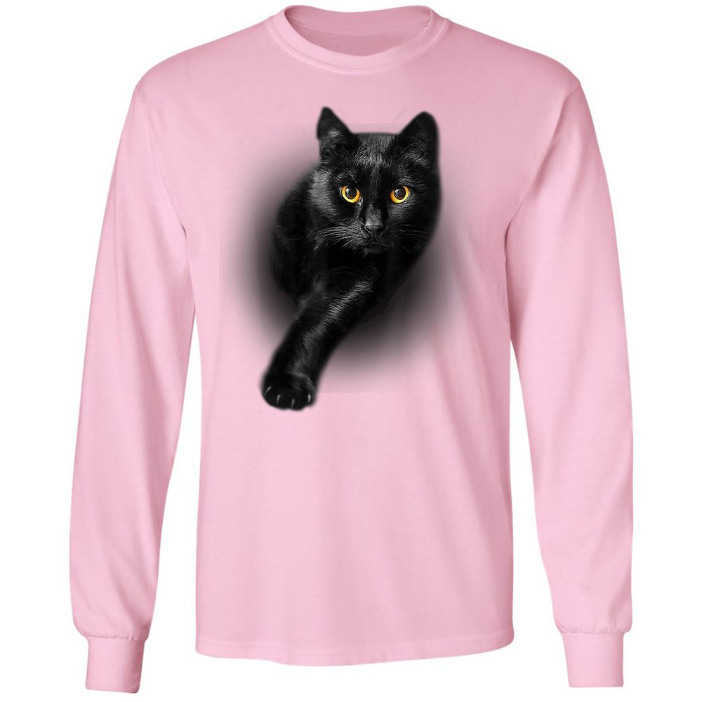 Long Sleeve T-Shirt - 9NW6ELH9 - Light Pink - 3