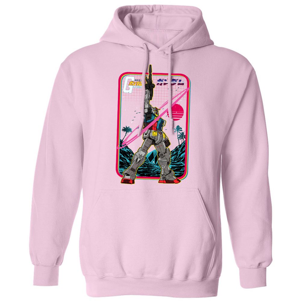 Classic Unisex Hoodie - PE71H4QM - Light Pink - 3
