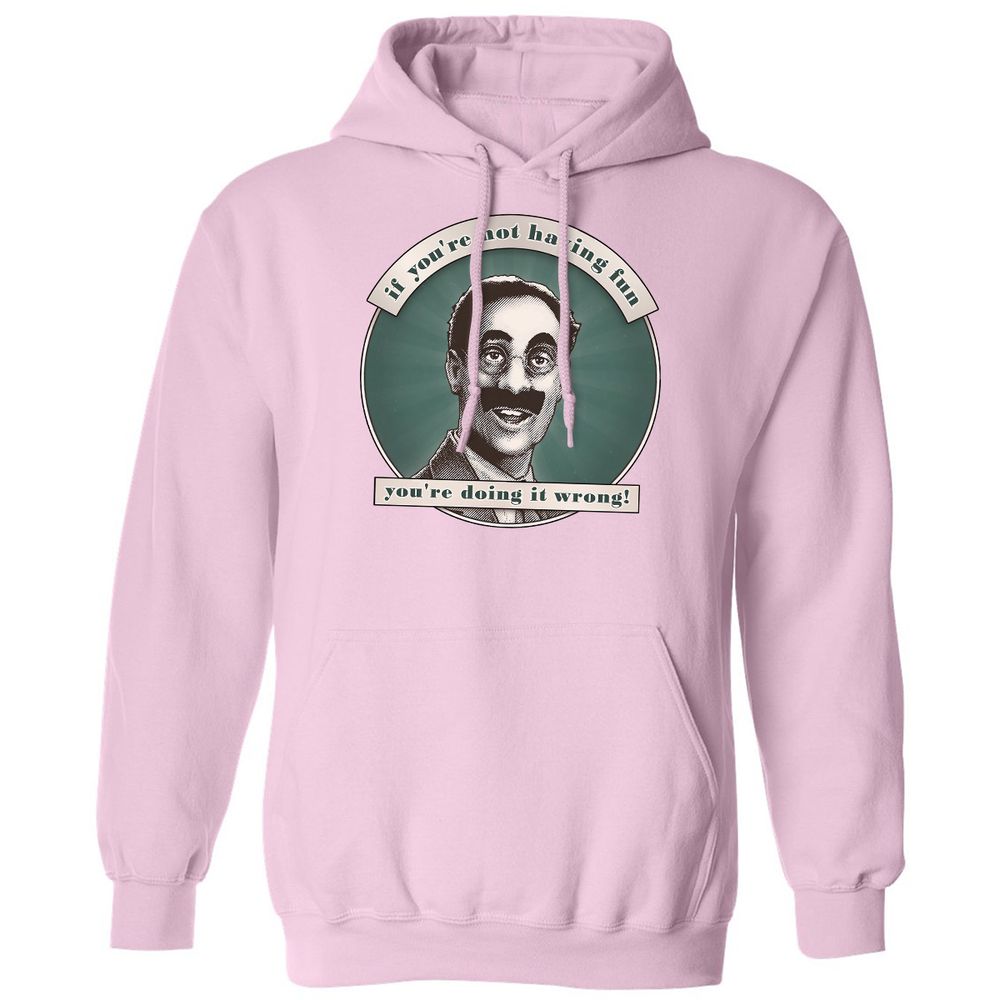 Classic Unisex Hoodie - BVPYRM8Y - Light Pink - 3