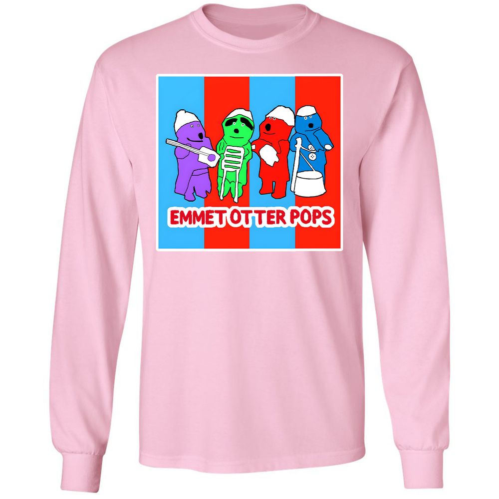 Long Sleeve T-Shirt - 2YXGHTT4 - Light Pink - 3
