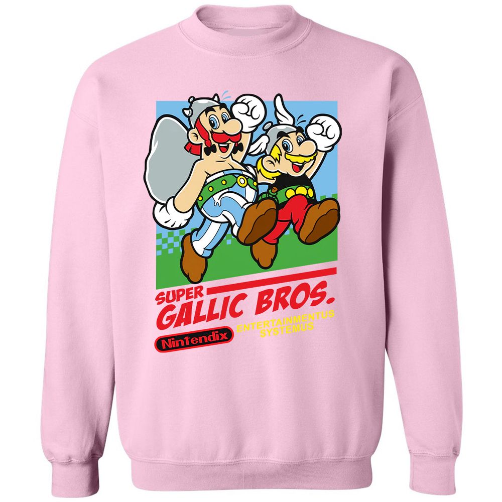 Classic Unisex Sweatshirt - 7JVAW555 - Light Pink - 3