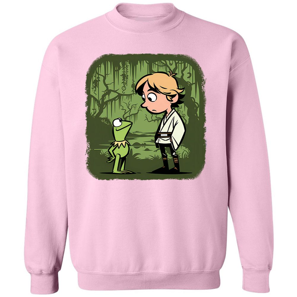 Classic Unisex Sweatshirt - A3Y5TYWE - Light Pink - 3