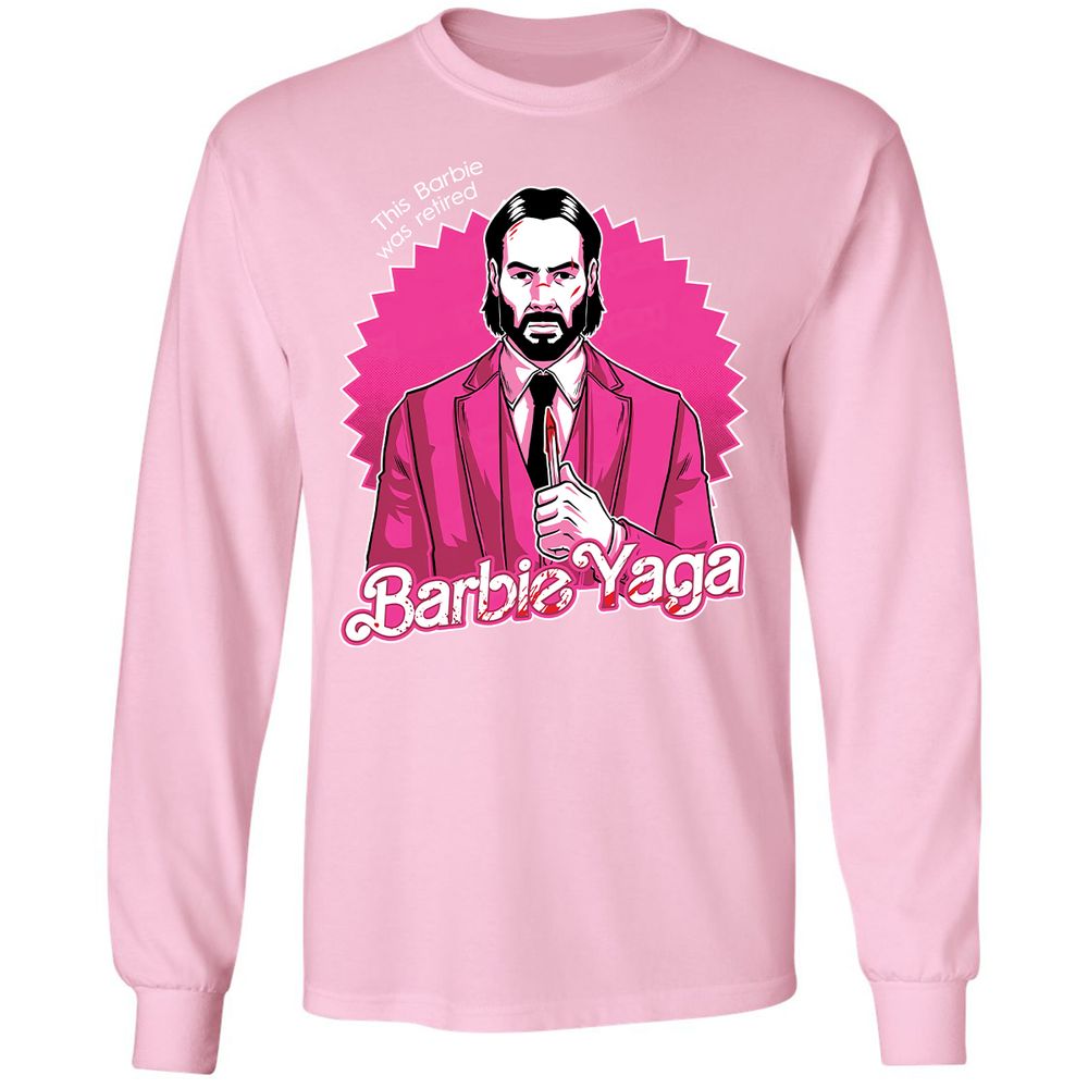 Long Sleeve T-Shirt - 7D5ESMQN - Light Pink - 3
