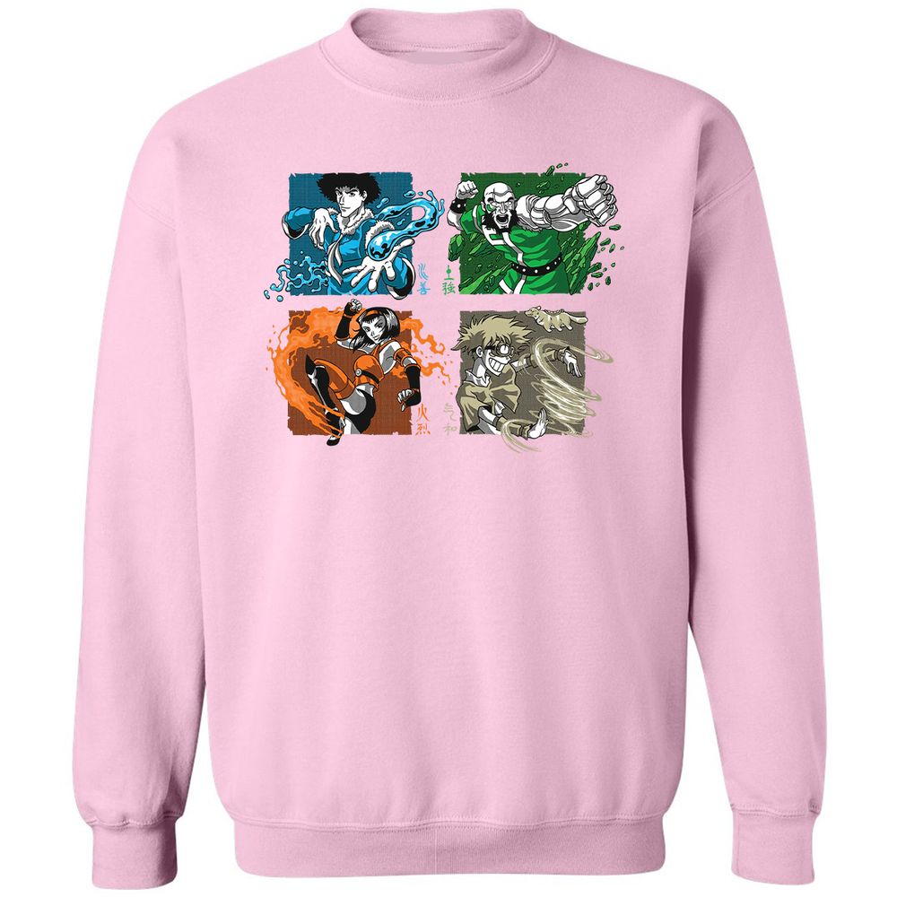 Classic Unisex Sweatshirt - FA1QTXCV - Light Pink - 3