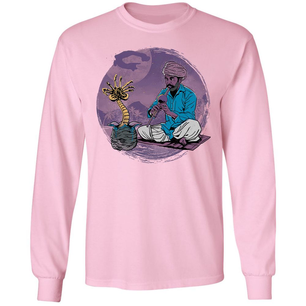 Long Sleeve T-Shirt - QK3DJ7U1 - Light Pink - 3