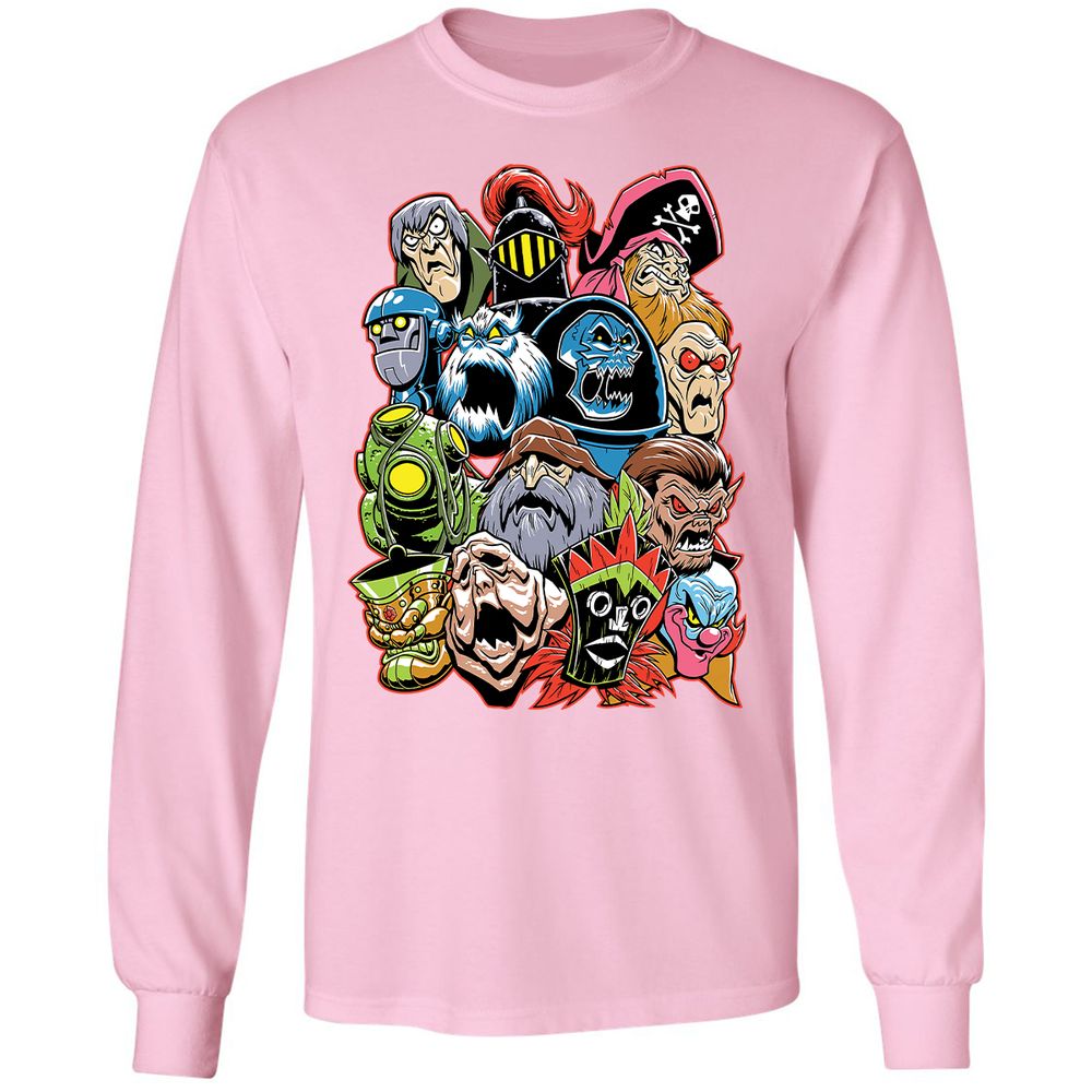 Long Sleeve T-Shirt - QEEF61W6 - Light Pink - 3