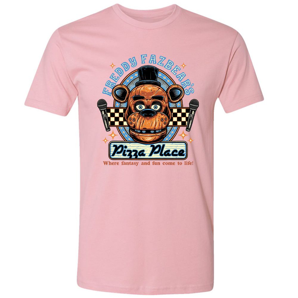 Premium Unisex T-Shirt - V2BE1DK8 - Light Pink - 3