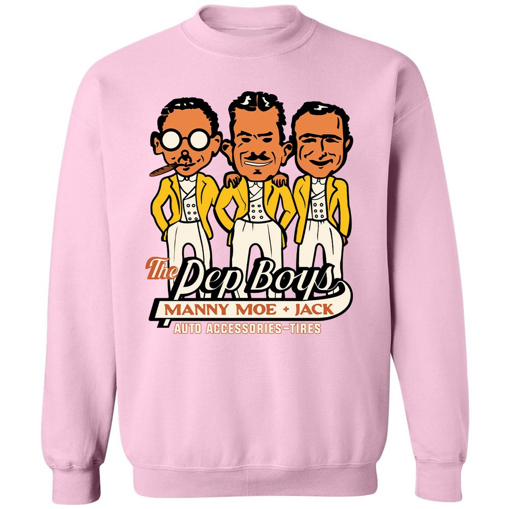 Classic Unisex Sweatshirt - RN3BYHVF - Light Pink - 3