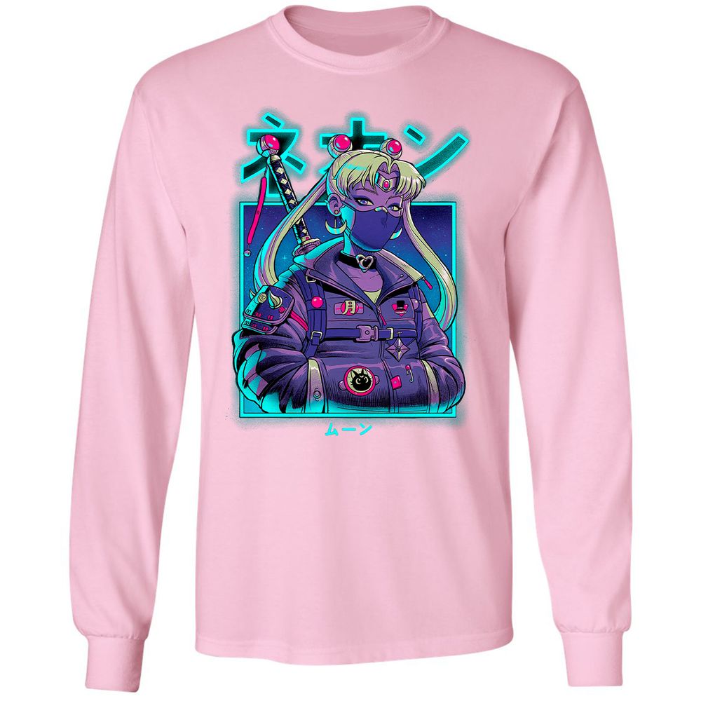 Long Sleeve T-Shirt - T4D45JHC - Light Pink - 3