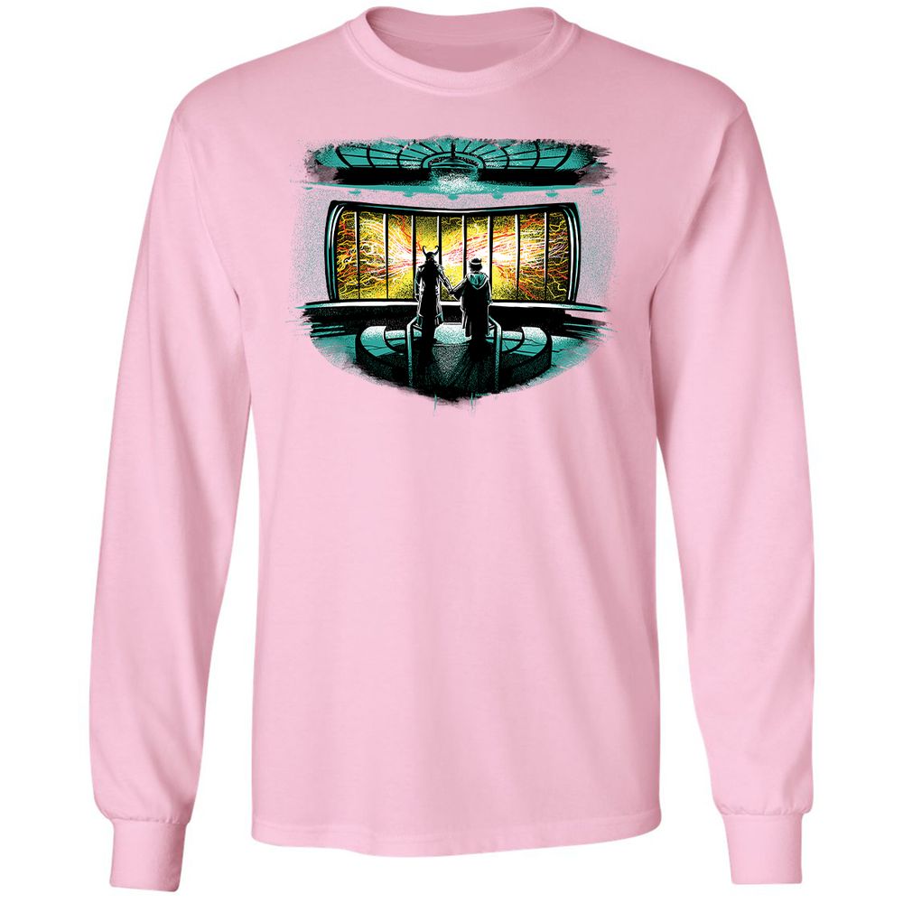 Long Sleeve T-Shirt - U7VANEFK - Light Pink - 3