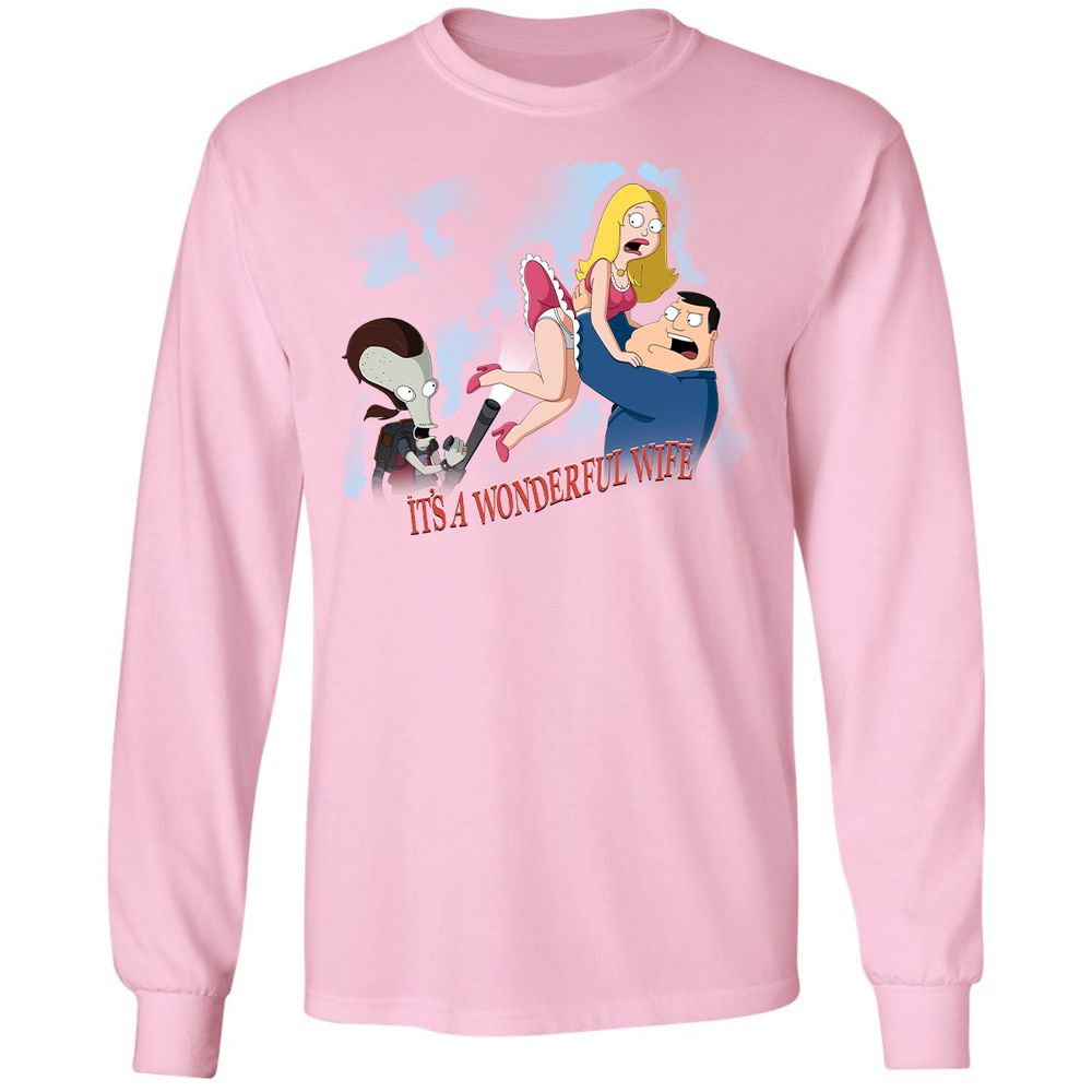 Long Sleeve T-Shirt - ENKUGEPB - Light Pink - 3