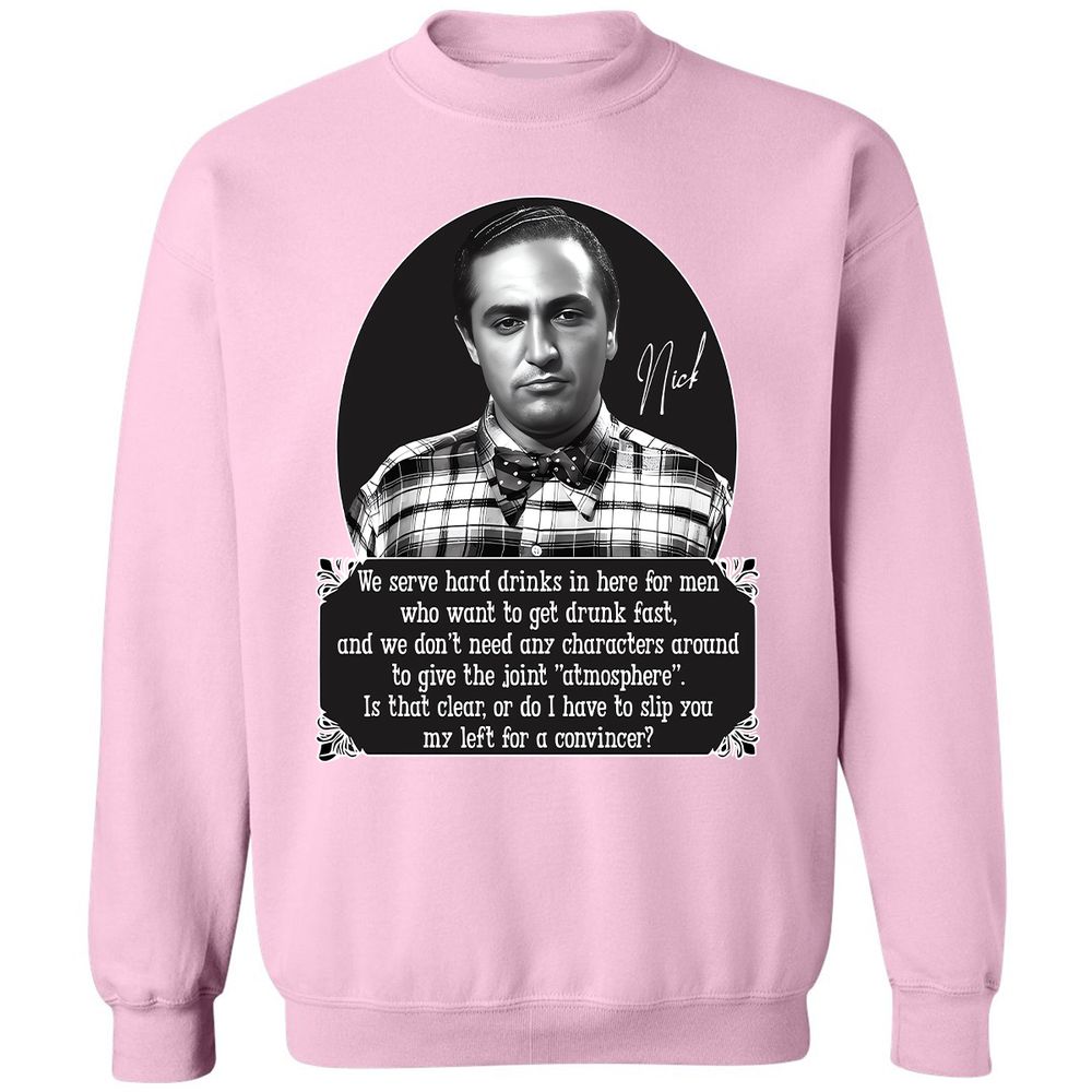 Classic Unisex Sweatshirt - TCSV68T2 - Light Pink - 3