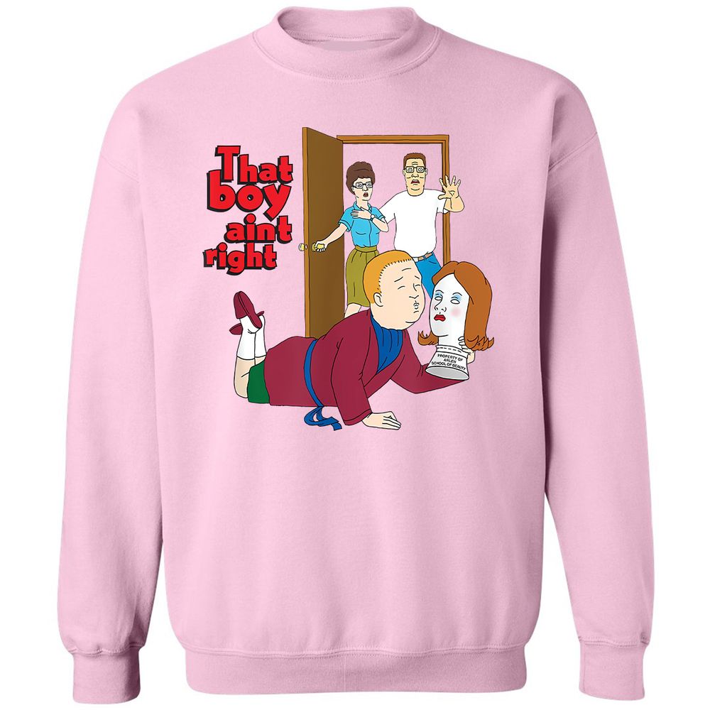 Classic Unisex Sweatshirt - NGAR74CC - Light Pink - 3