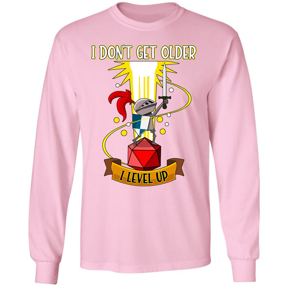 Long Sleeve T-Shirt - XBU7SRRD - Light Pink - 3