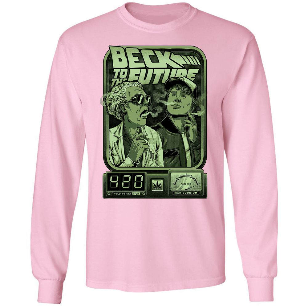 Long Sleeve T-Shirt - XB1YX1N9 - Light Pink - 3