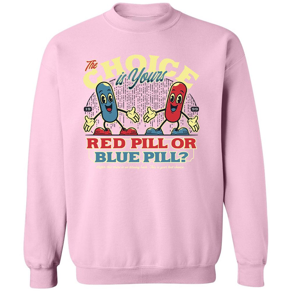 Classic Unisex Sweatshirt - QSTQXUP4 - Light Pink - 3