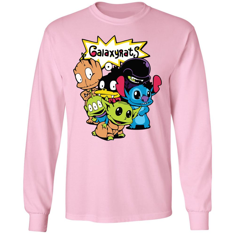 Long Sleeve T-Shirt - 8TAEXTJ3 - Light Pink - 3