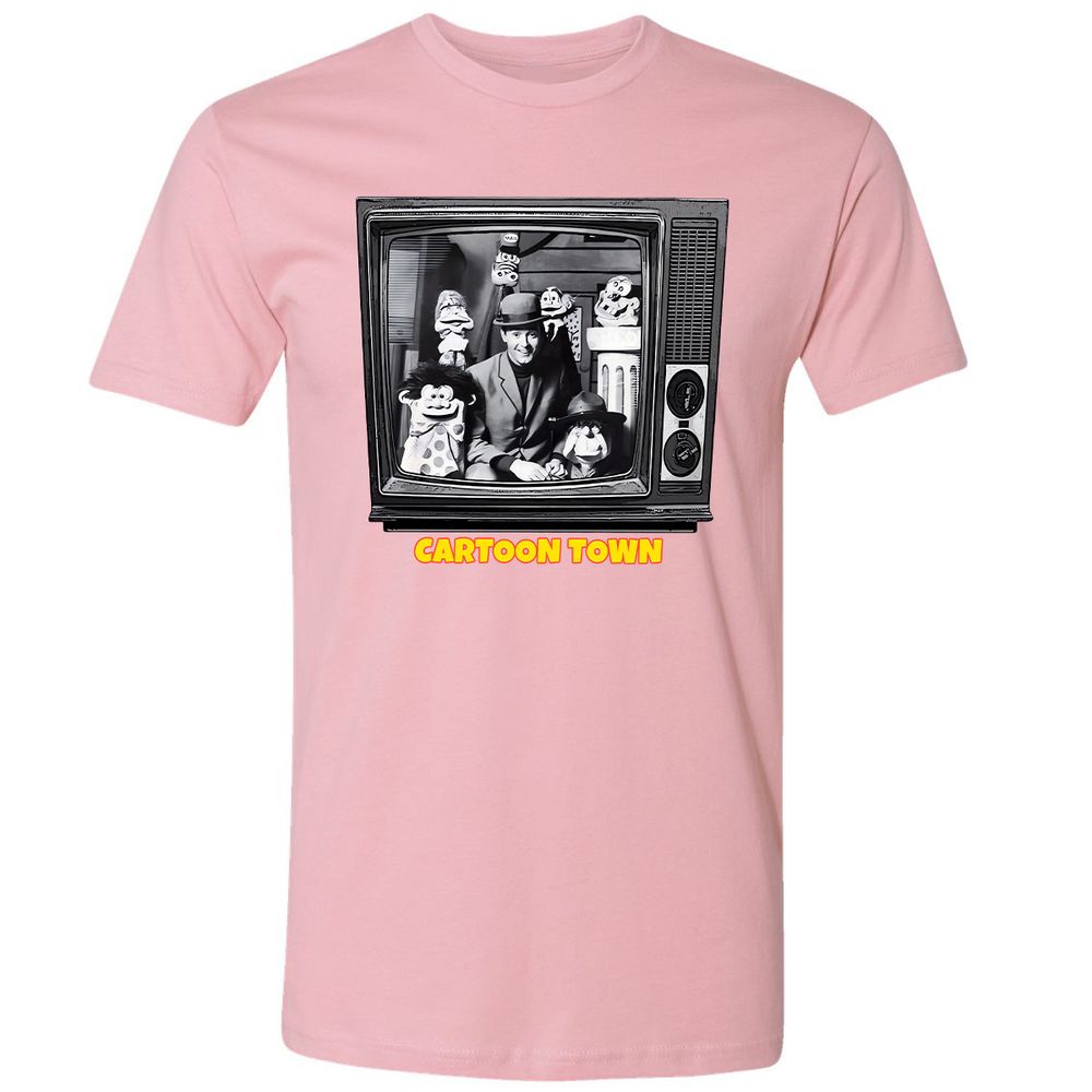 Cartoon Town - Light Pink - 3