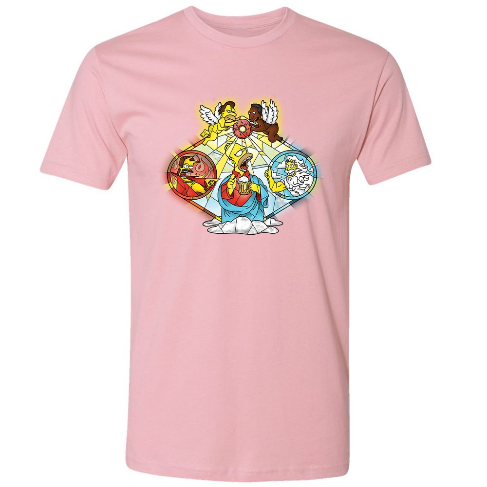 Premium Unisex T-Shirt - DU58BHSC - Light Pink - 3