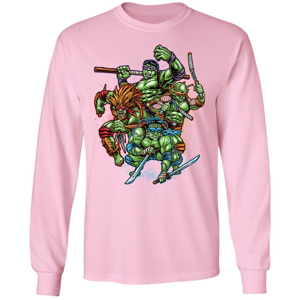 Long Sleeve T-Shirt - 84NQK8VW - Light Pink - 3