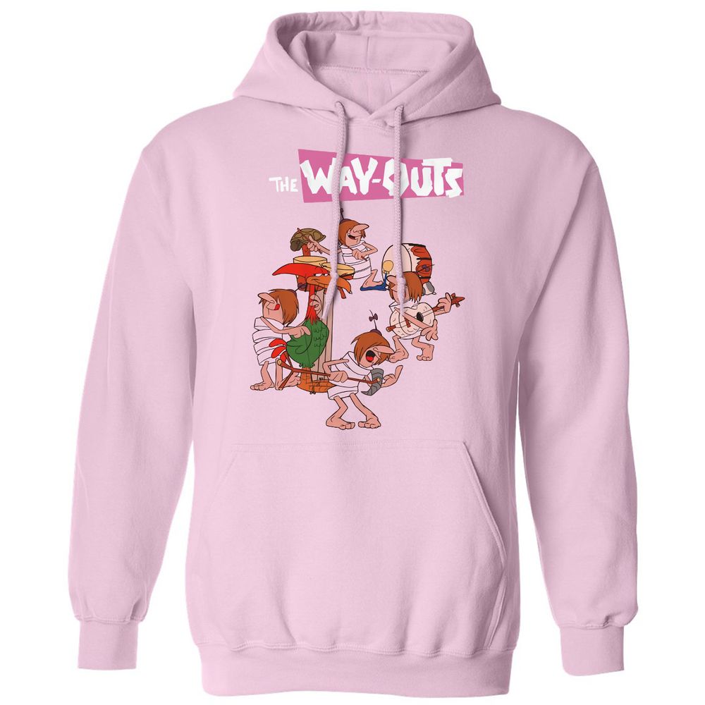 Classic Unisex Hoodie - JQ43FGMX - Light Pink - 3