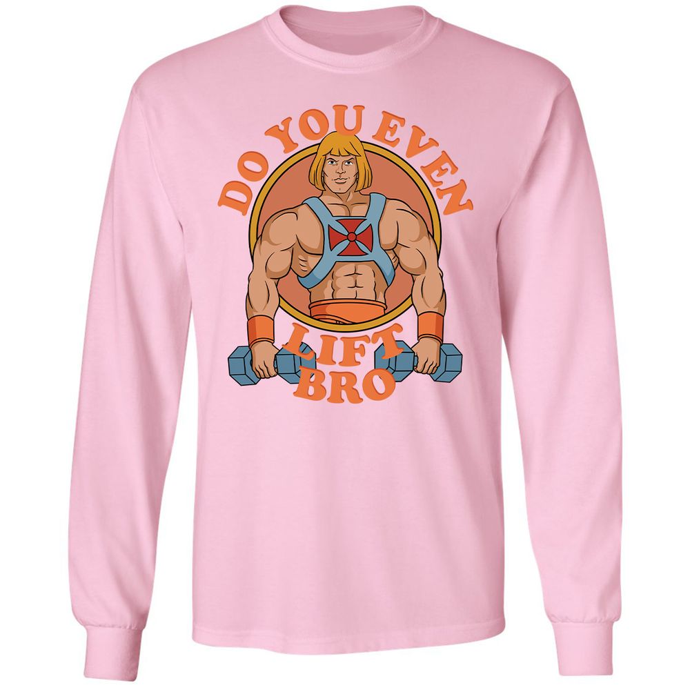 Long Sleeve T-Shirt - 637TP99W - Light Pink - 3