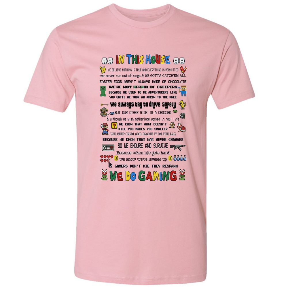 Premium Unisex T-Shirt - RT5KX615 - Light Pink - 3
