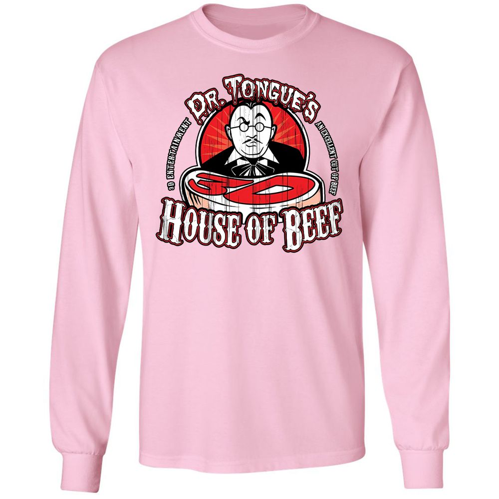 Long Sleeve T-Shirt - S3N4ZXK5 - Light Pink - 3