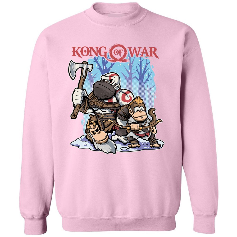 Classic Unisex Sweatshirt - U192Q5ZH - Light Pink - 3