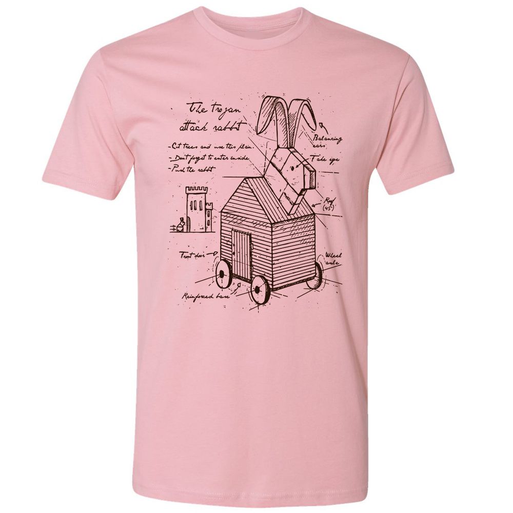 Premium Unisex T-Shirt - RM9EJ8LD - Light Pink - 3