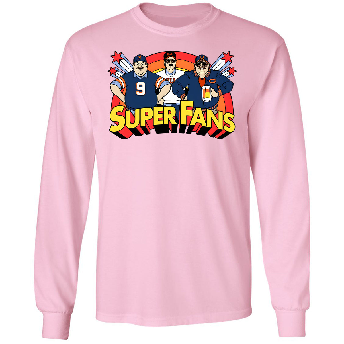 Long Sleeve T-Shirt - 2C58RJWC - Light Pink - 3