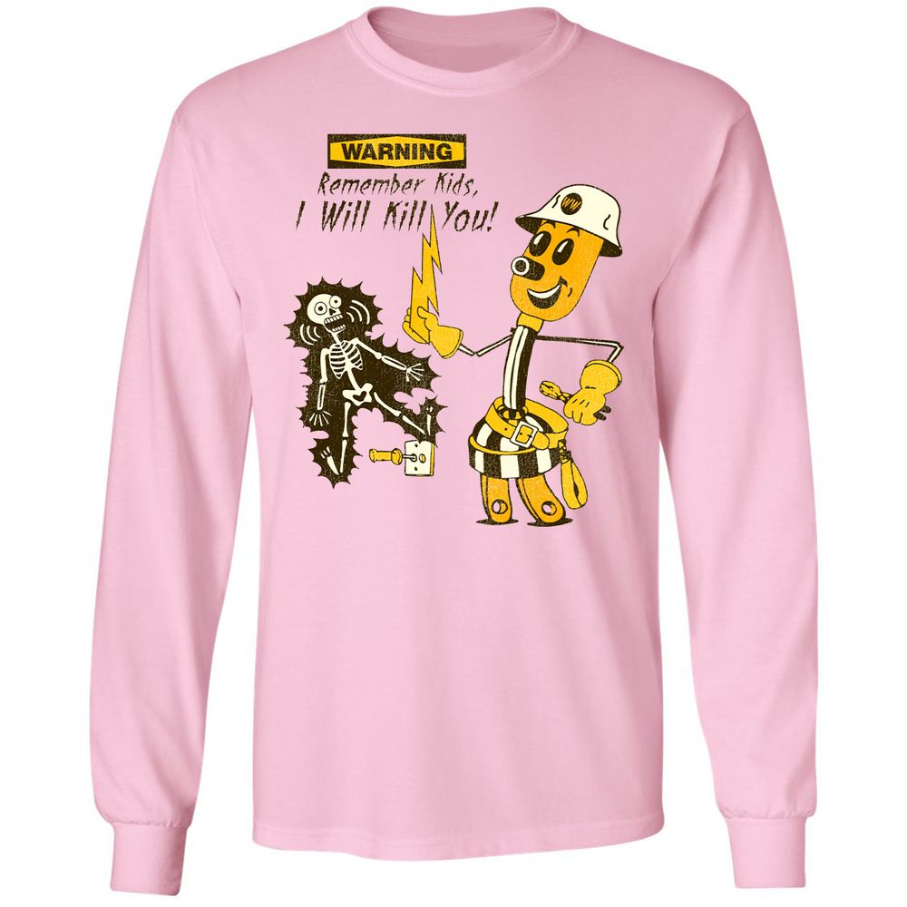 Long Sleeve T-Shirt - CX9RW1SA - Light Pink - 3