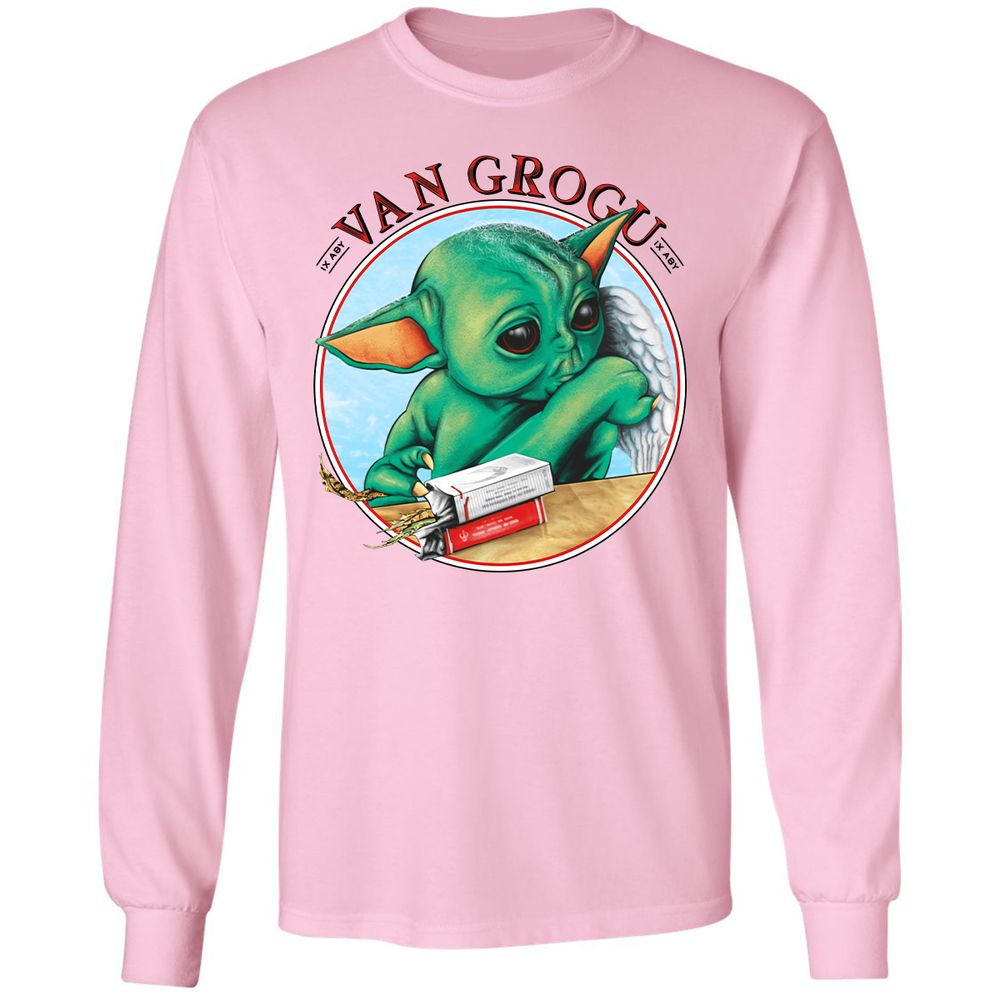 Long Sleeve T-Shirt - BPHC4QAG - Light Pink - 3