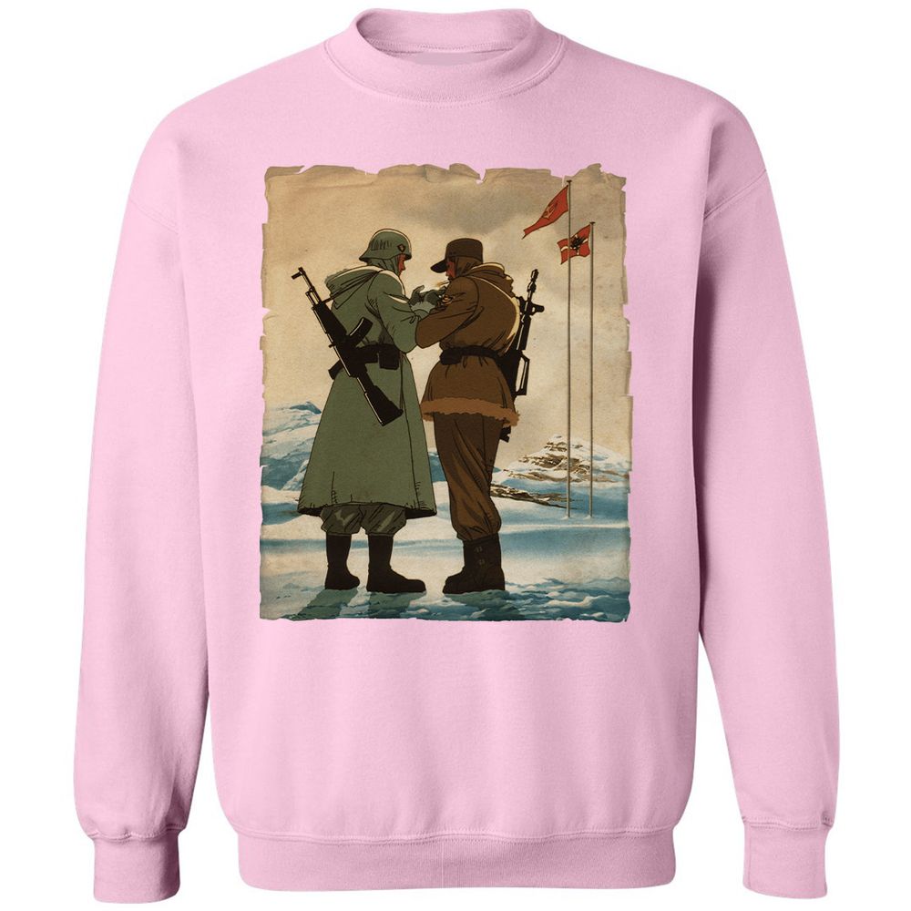 Classic Unisex Sweatshirt - 8E19WP9X - Light Pink - 3